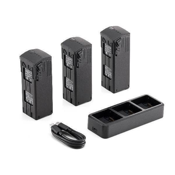 Комплект аккумуляторов для квадрокоптеров серии DJI Mavic 3 Enterprise (battery kit / 3 батареи + хаб) 807703180702 - фото 2229