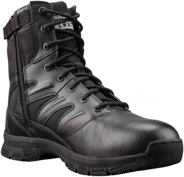 БОТИНКИ ТАКТИЧЕСКИЕ ORIGINAL SWAT FORCE 8" SIDE-ZIP 155231 BLACK 290143671852 - фото 3759