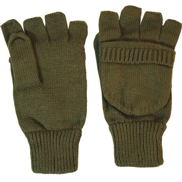 РУКАВИЦЫ СТРЕЛКОВЫЕ KOMBAT UK SHOOTERS MITTS - OLIVE 764461467632 - фото 3959