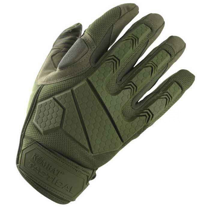 ПЕРЧАТКИ ТАКТИЧЕСКИЕ KOMBAT UK ALPHA TACTICAL GLOVES - OLIVE 496248308572 - фото 3974