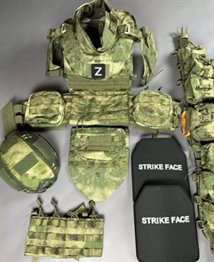 Полный комплект Бронежилет pro mod 2 ШТУРМ A-Tacs FG 997721256782