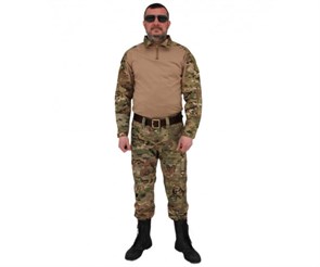 Костюм тактический летний с наколенниками и налокотниками, multicam-camo 959648331372