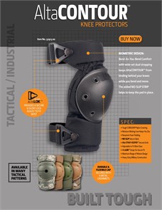 НАКОЛЕННИКИ ALTA CONTOUR ALTALOK BLACK - 52913.00 331602234812