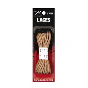 ШНУРКИ ROTHCO BOOT LACES 72" DESERT TAN 313960392482