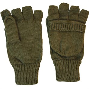 РУКАВИЦЫ СТРЕЛКОВЫЕ KOMBAT UK SHOOTERS MITTS - OLIVE 764461467632