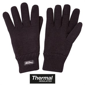 ПЕРЧАТКИ УТЕПЛЕННЫЕ KOMBAT UK THERMAL GLOVES - BLACK 497012275602