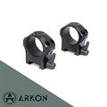 Кольца Arkon 30 мм быстросъёмные на Weaver, средние 202969049832 - фото 913