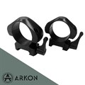Кольца Arkon 30 мм быстросъёмные на Weaver, стальные, средние 193086262352 - фото 925