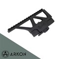 Быстросъёмный боковой кронштейн Arkon с планкой Weaver на Сайга/АК 586629502582 - фото 946